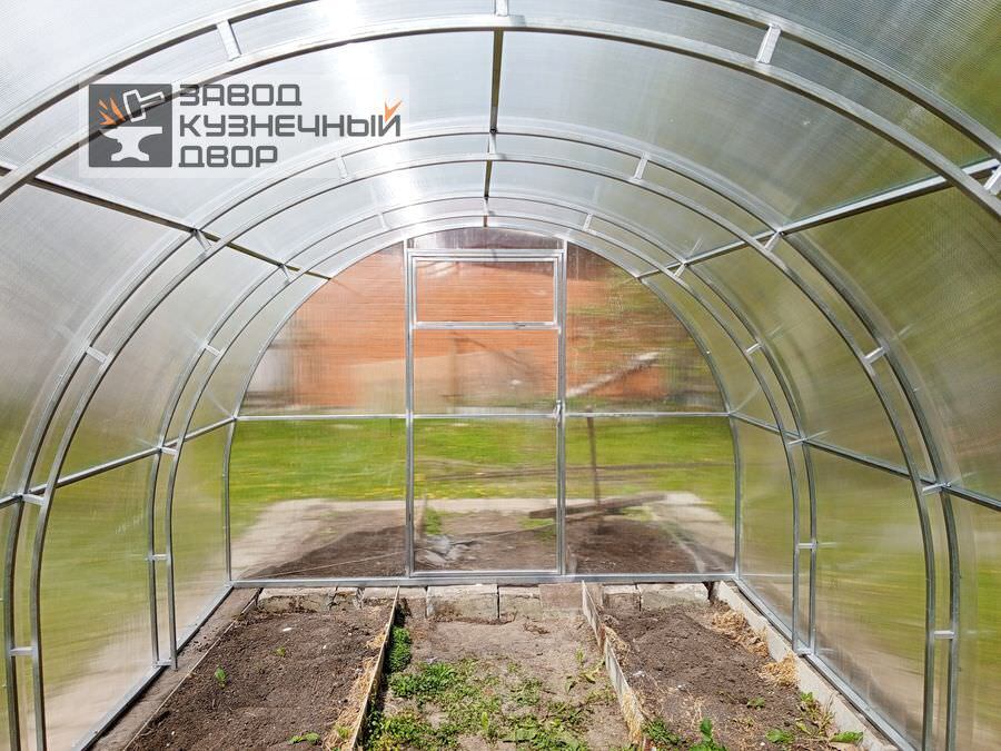 Двойные цельносварные дуги теплицы Двойные цельносварные дуги теплицы