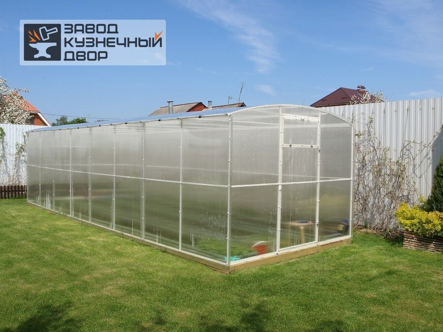 Прямостенная теплица Флора Лидер 100 от 22700 руб. Прямостенная теплица Флора Лидер 100